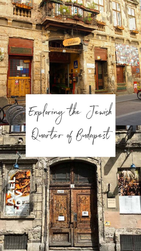 exploring the jewish quarter of Budapest