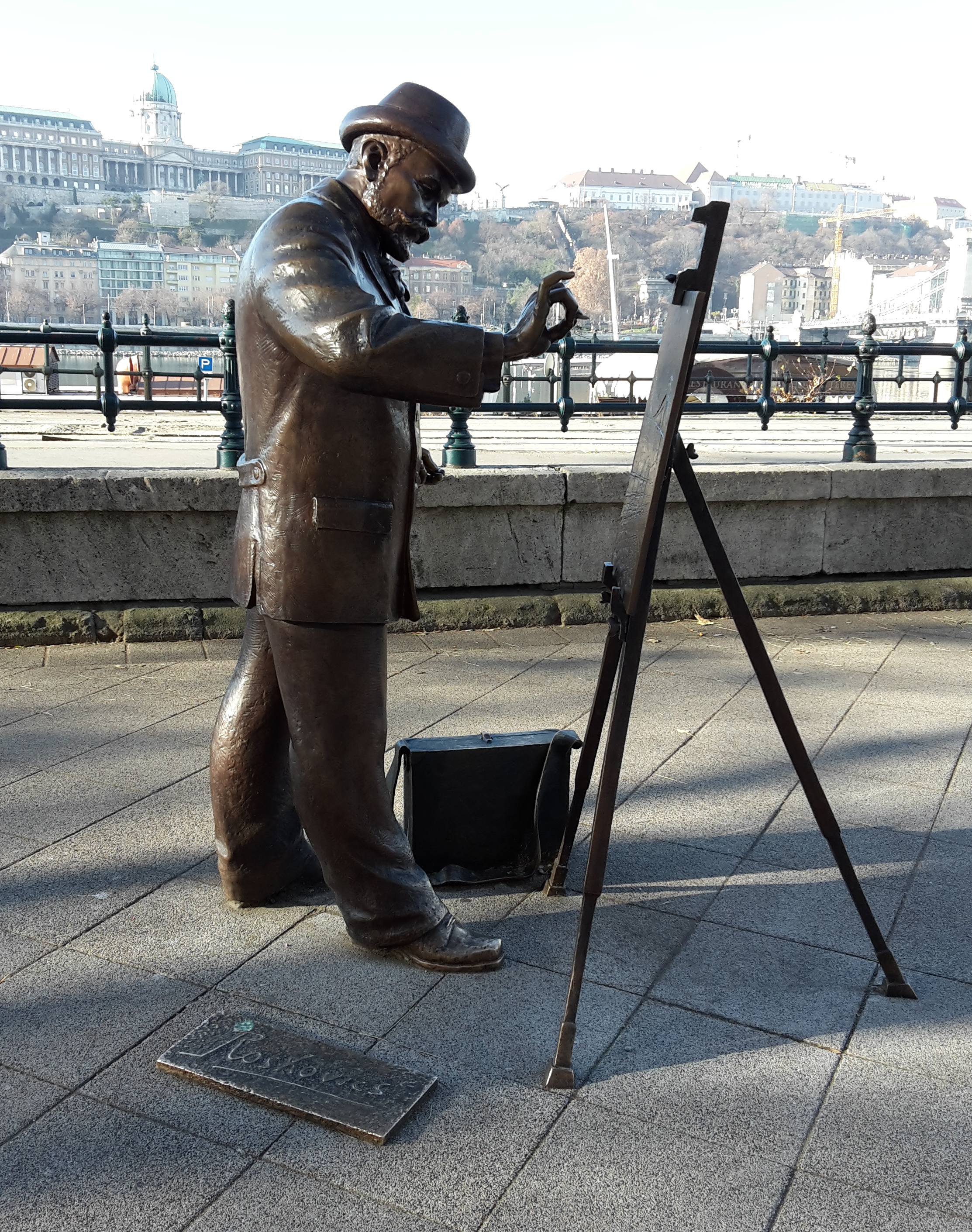 Statues in Budapest