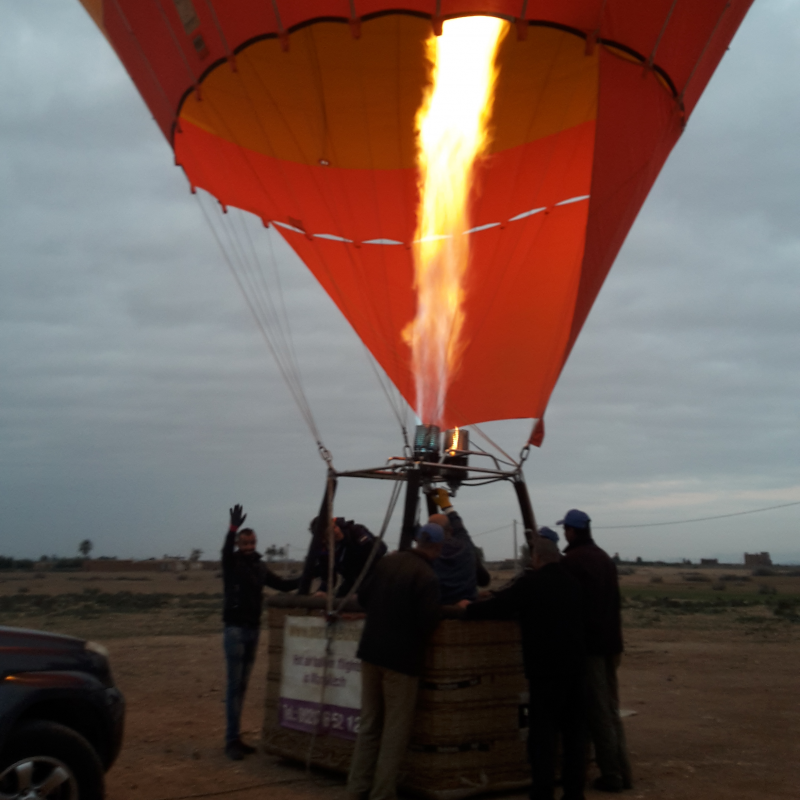 Hot Air Balloon and Camel ride Experience in Marrakech