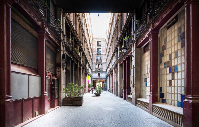 The Gothic Quarter of Barcelona