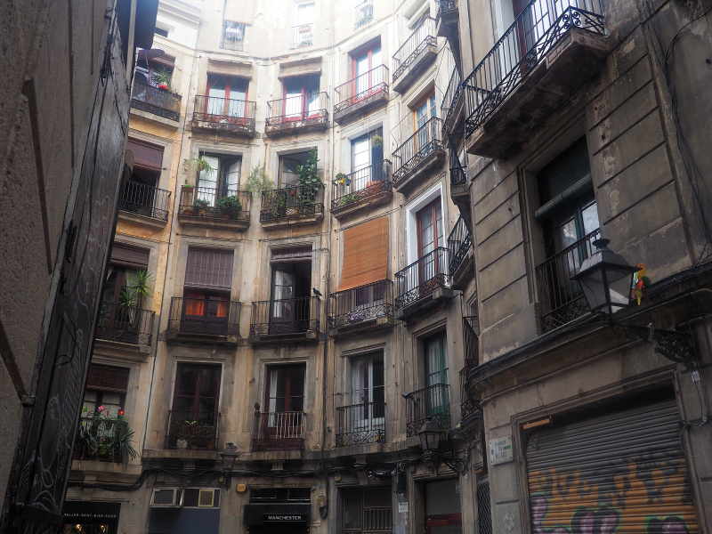 The Gothic Quarter of Barcelona