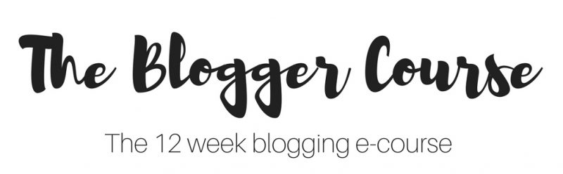 The Blogger Course