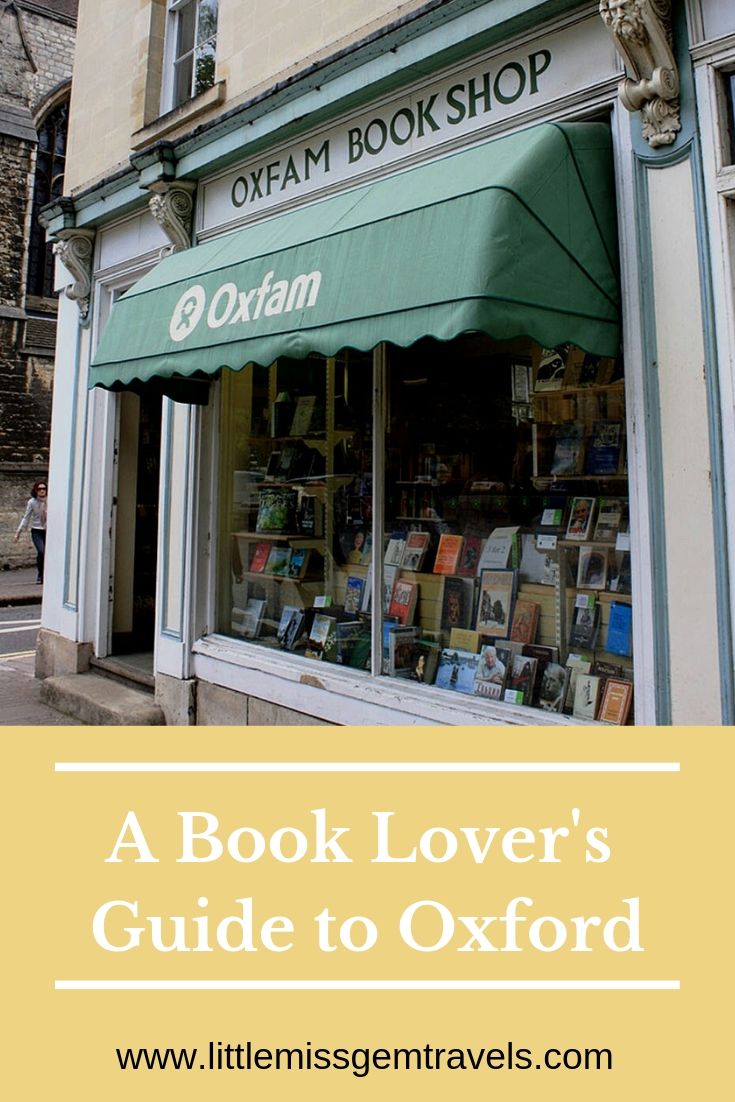 a book lover's guide to Oxford