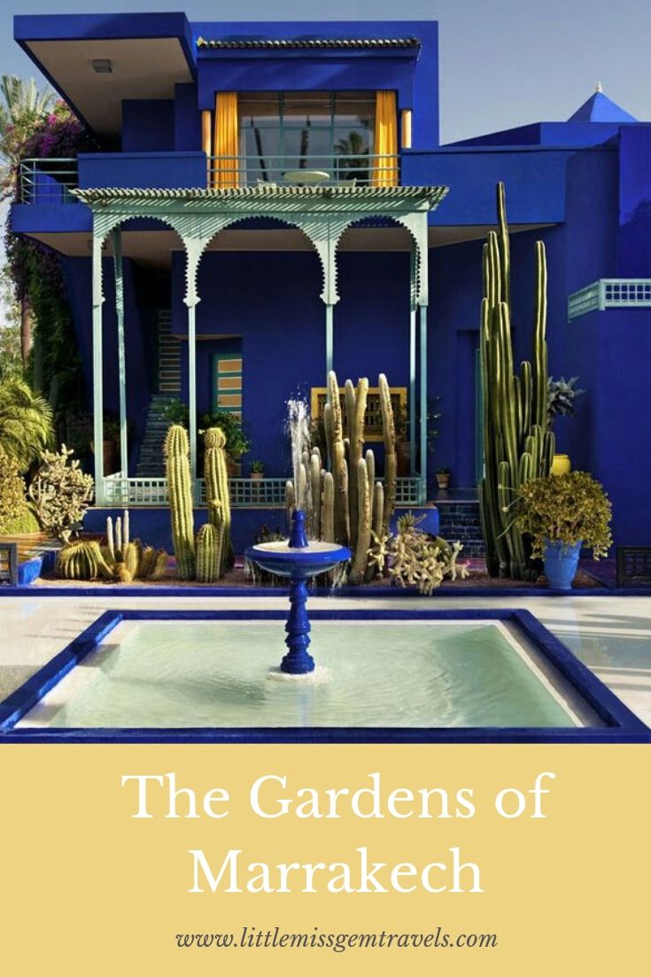 the gardens of Marrakech