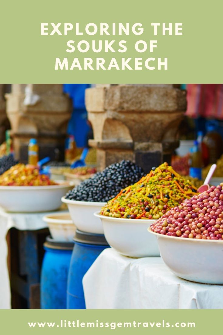 eploring the souks of marrakech