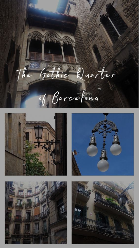 the gothic quarter of barcelona