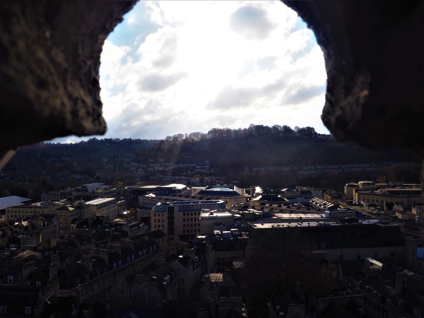 view from Bath Abbey