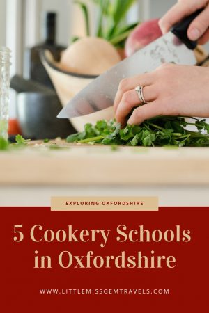cookery schools in Oxfordshire