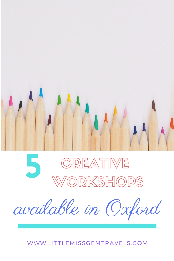 creative workshops available in Oxford