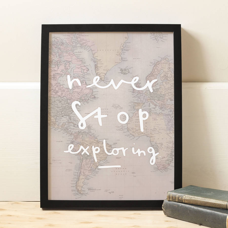 home decor accessories for travel lovers