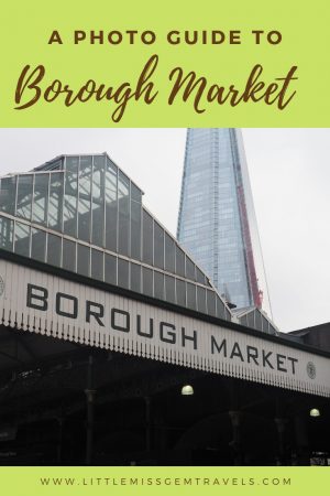 photo guide to Borough Market