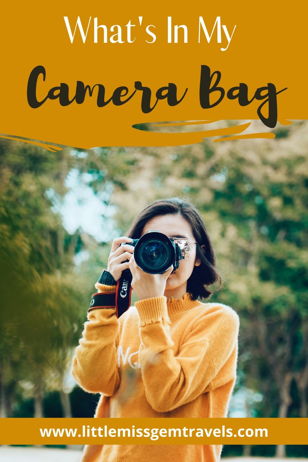 What’s in My Camera Bag Little Miss Gem Travels