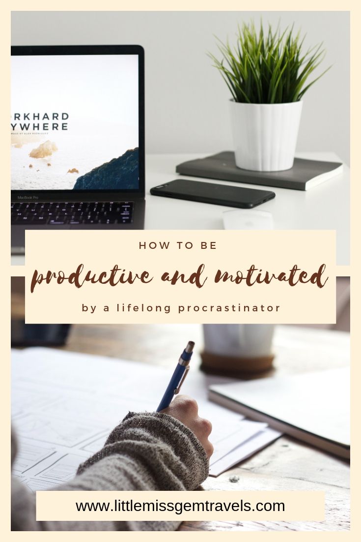 how to be productive and motivated