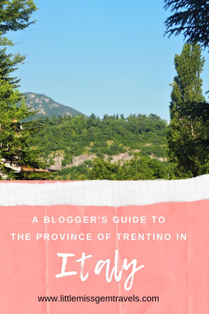 a blogger's guide to the province of Trentino in Italy