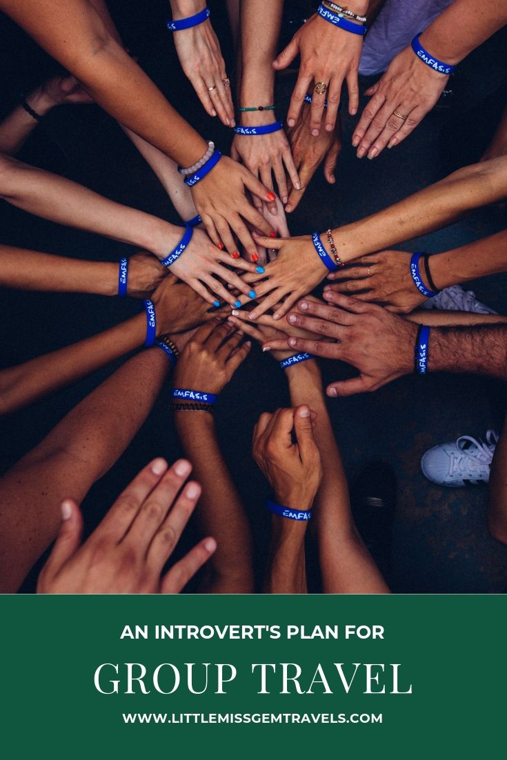 introvert's plan for group travel
