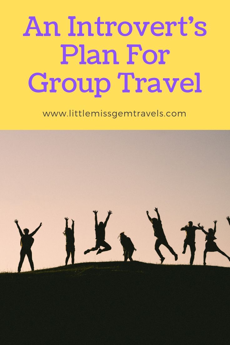introvert's plan for group travel