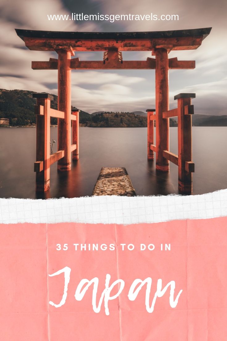 35 things to do in Japan