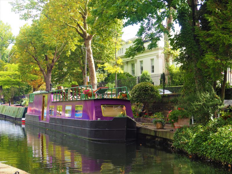 Little Venice canal boat