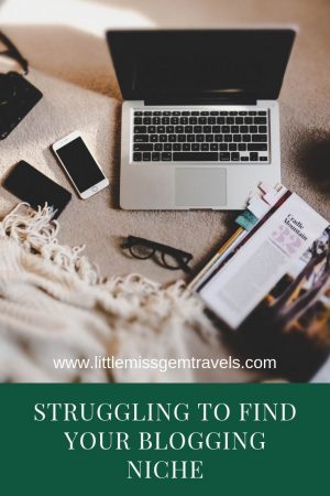 struggling to find your blogging niche