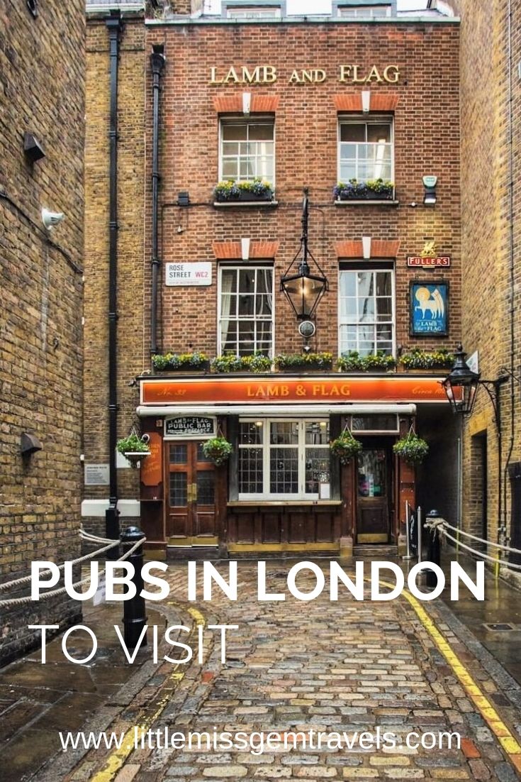 pubs in London to visit