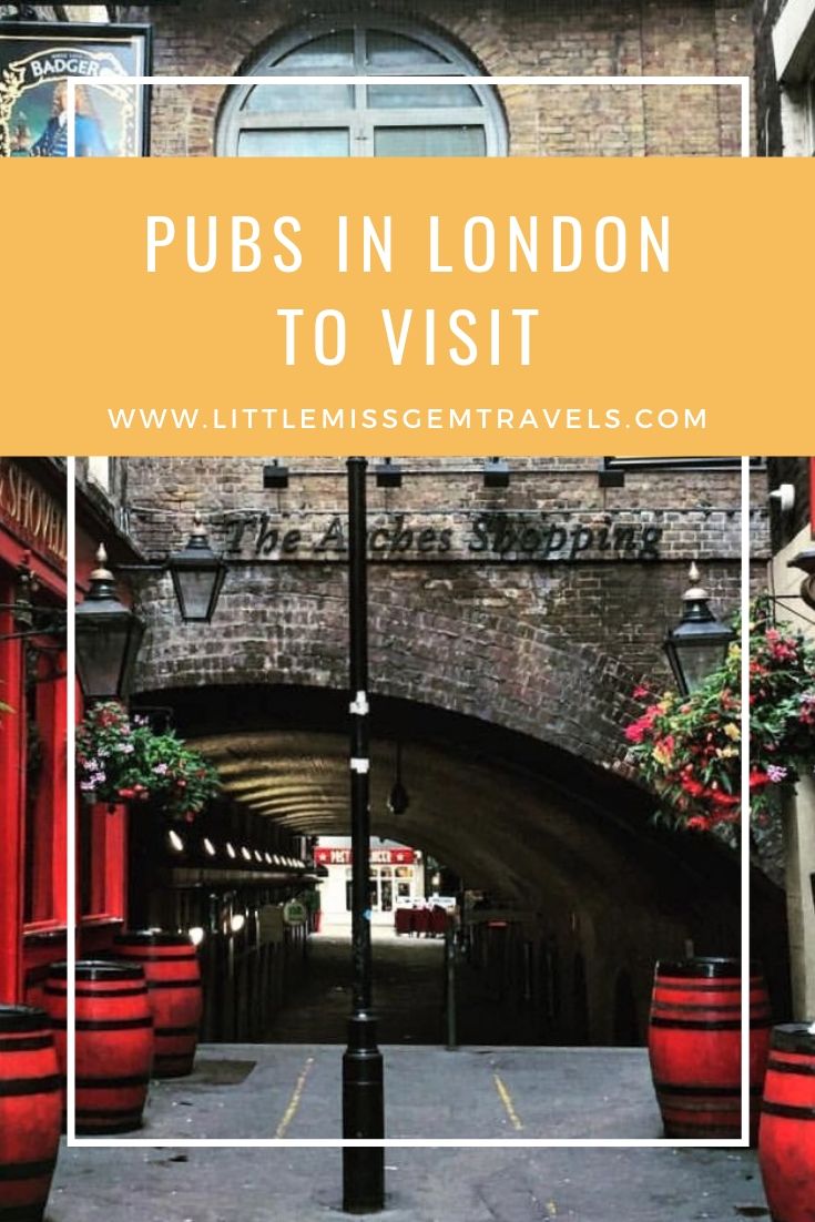 pubs in London to visit