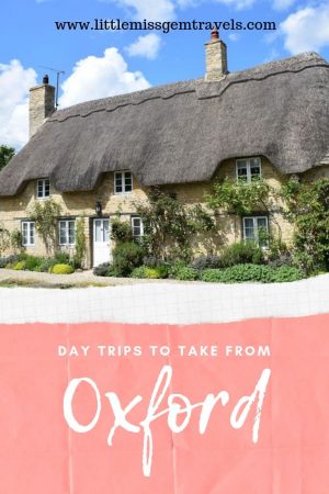 day trips to take from Oxford