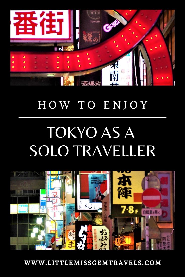 How to Enjoy Tokyo as a Solo Traveller