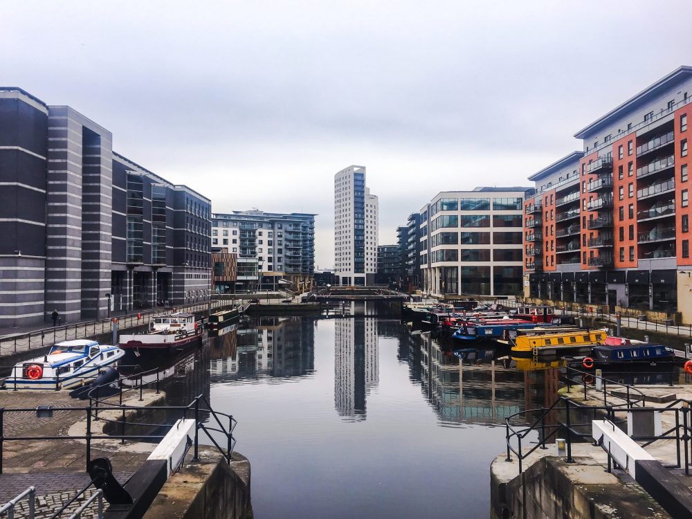 Dockland in Leeds