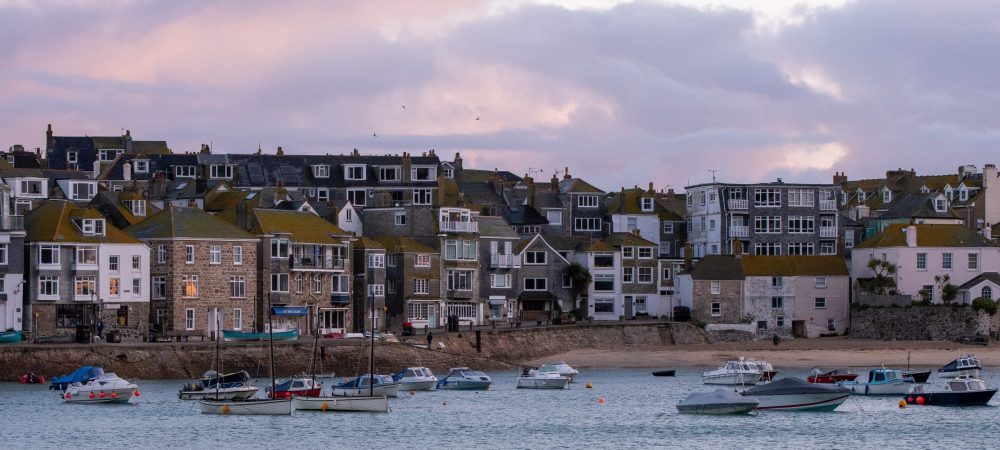 sunrise in St. Ives